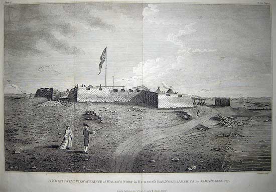 N.W. view of Fort PoW